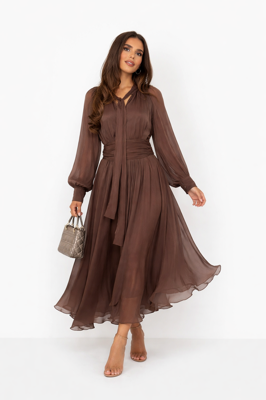 Robe Amara - Marron